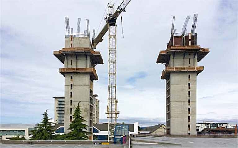 Concluye la primera etapa de la torre en madera más alta del mundo