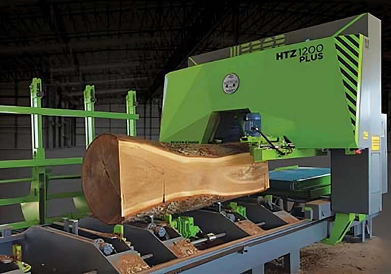 Sierras cinta CNC para troncos de alta productividad