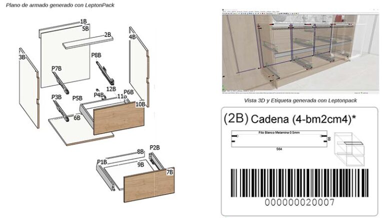 Software Lepton con soluciones para fabricantes de muebles a medida