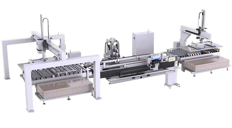 Fresadora de bisagras y cerraduras doble CNC Marzica
