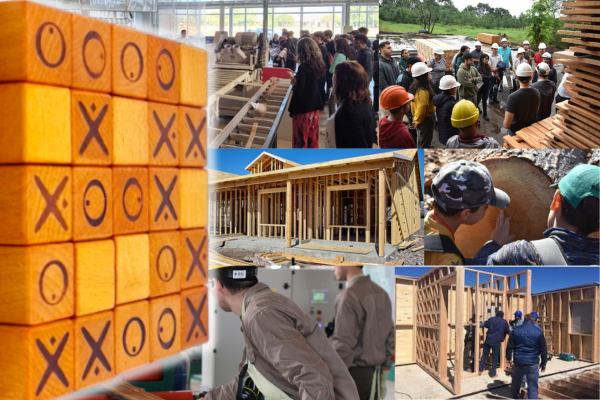 Portada Pensar con madera en Argentina