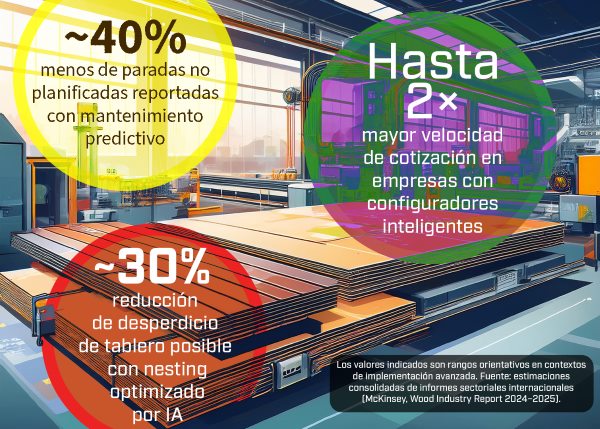 La IA y su impacto en la producción industrial
